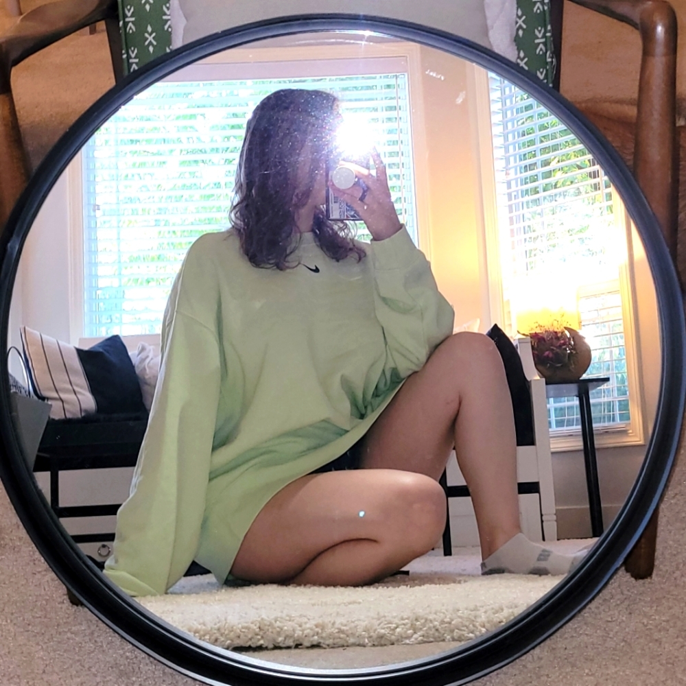 Nike Neon Green Crewneck Sweatshirt